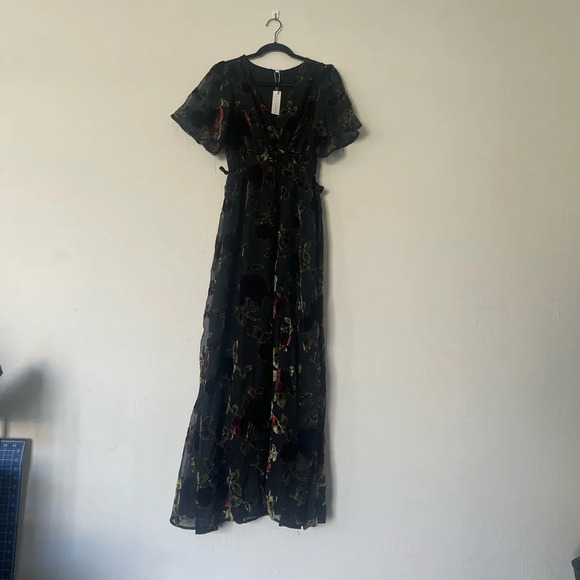 Baltic Born Parisian Velvet Floral Maxi Dress - Picture 2 of 10